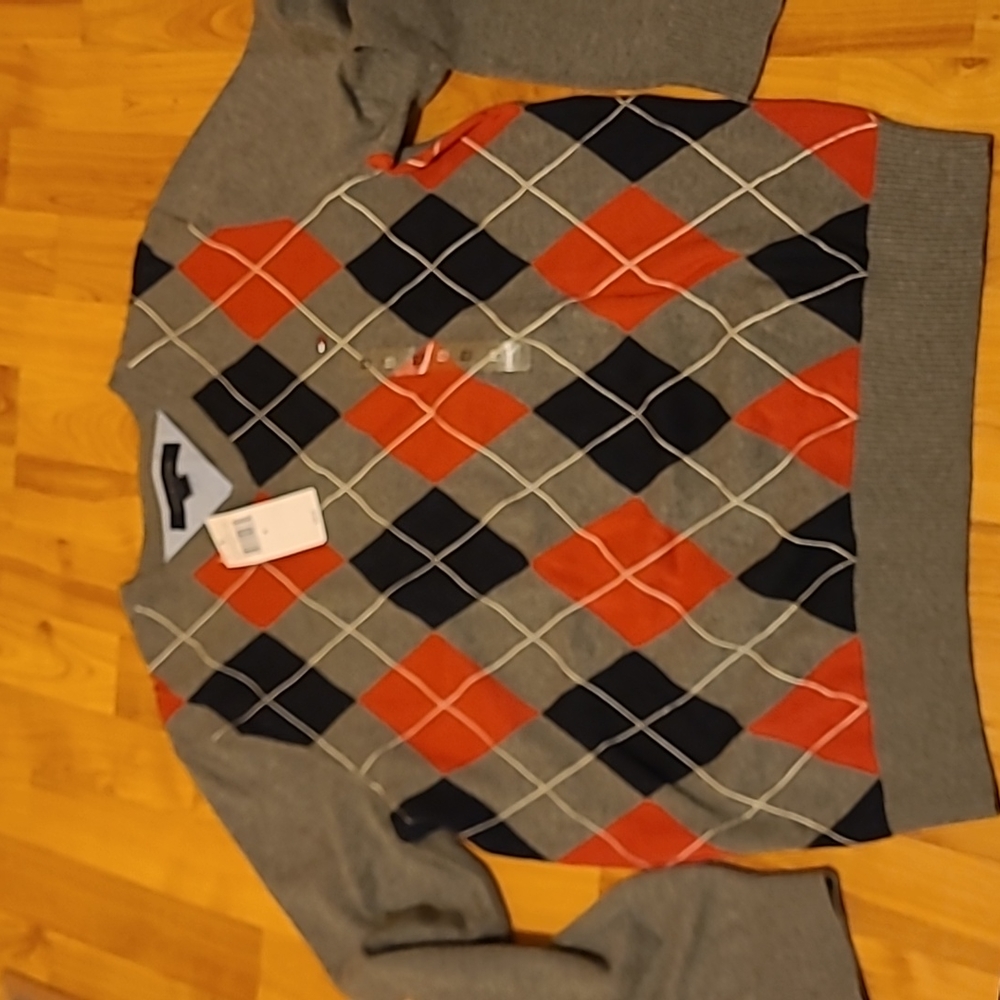 Argyle sweater